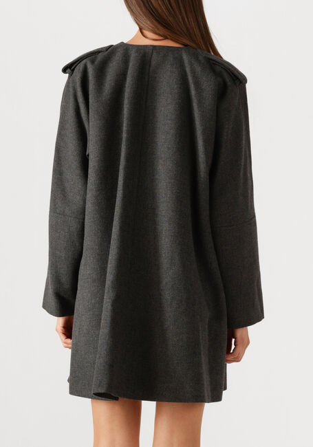 Donkergrijze MARGAUX LONNBERG Maxi jurk TESS ROBE - large