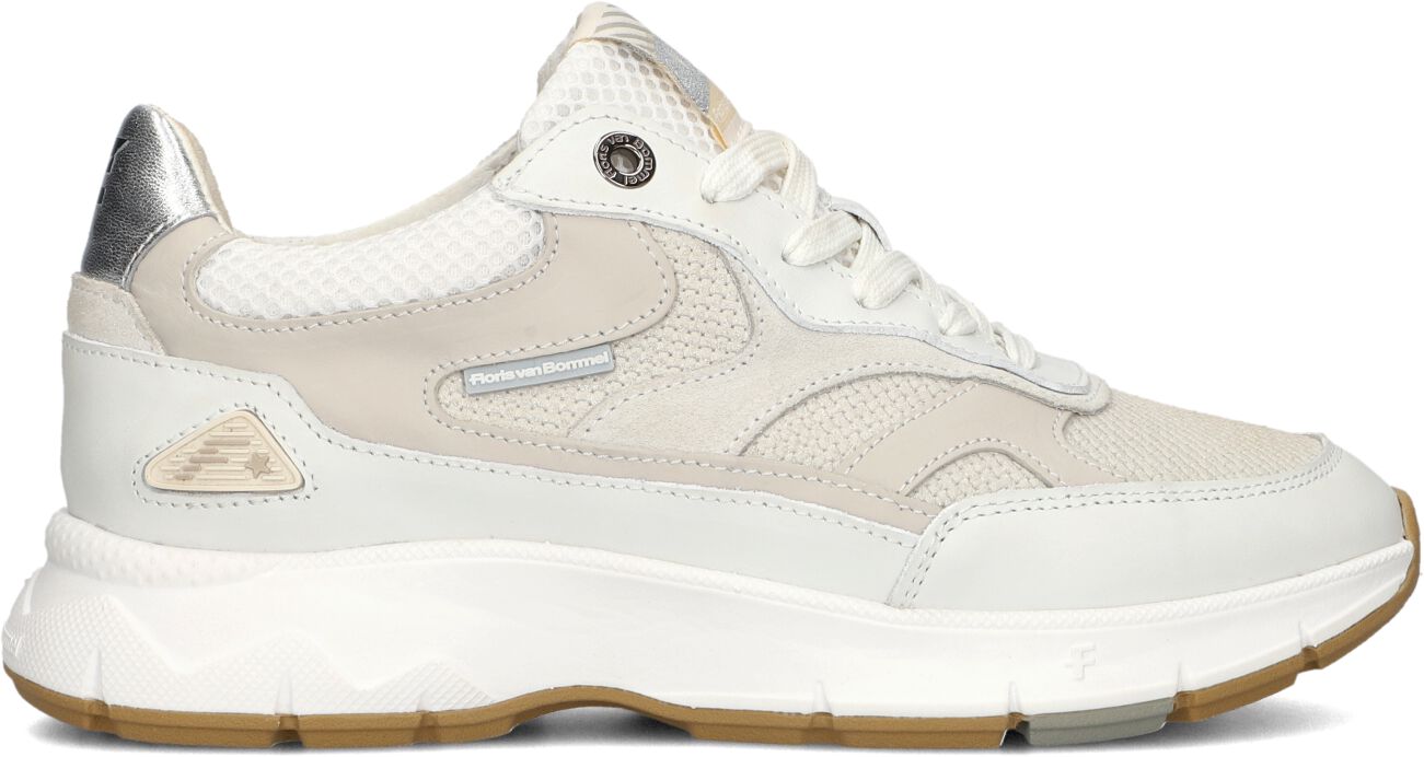 Floris van Bommel Lage Sneakers Dames Sfw-10168 Daysi, Maat: 41, Materiaal: Leer, Kleur: Wit afbeelding 1