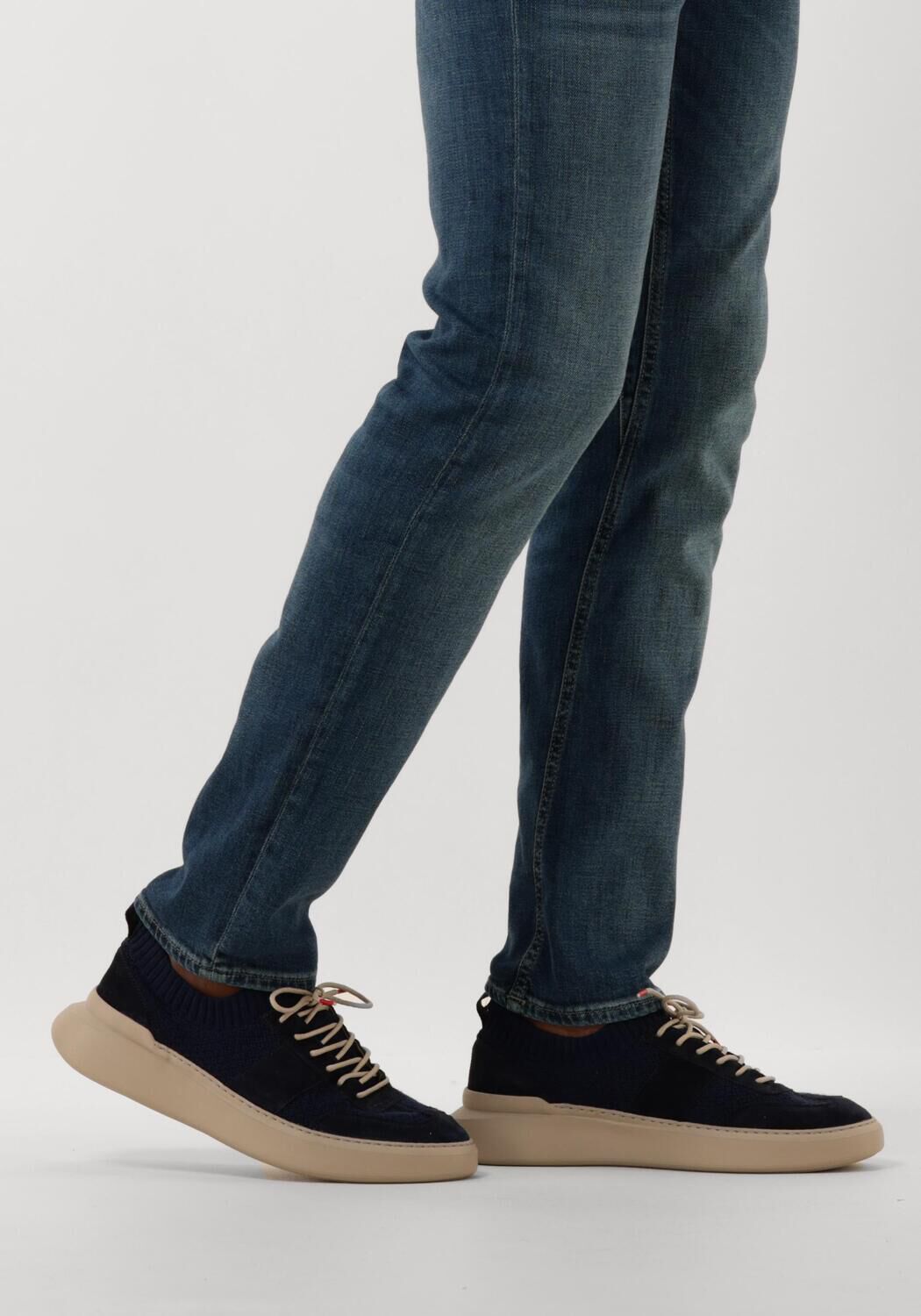 Blauwe NOKWOL Lage sneakers RONDA KNIT - large