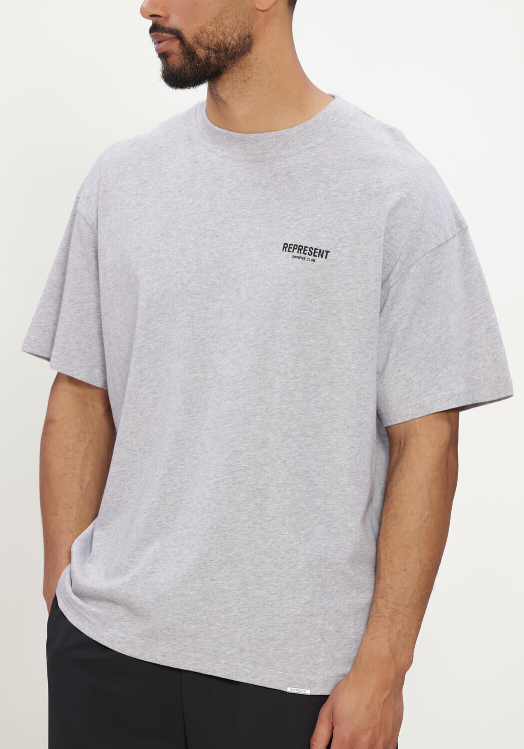 Grijze REPRESENT T-shirt REPRESENT OWNERS CLUB T-SHIRT - large