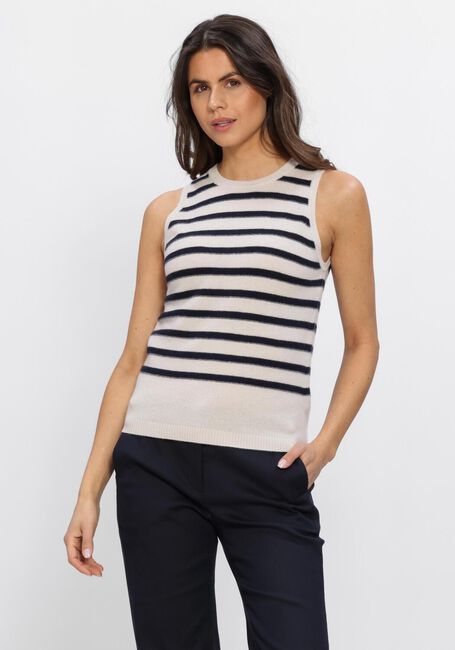 Gebroken wit LUISA CERANO Top RINGEL TOP AUS KASCHMIR-MIX - large