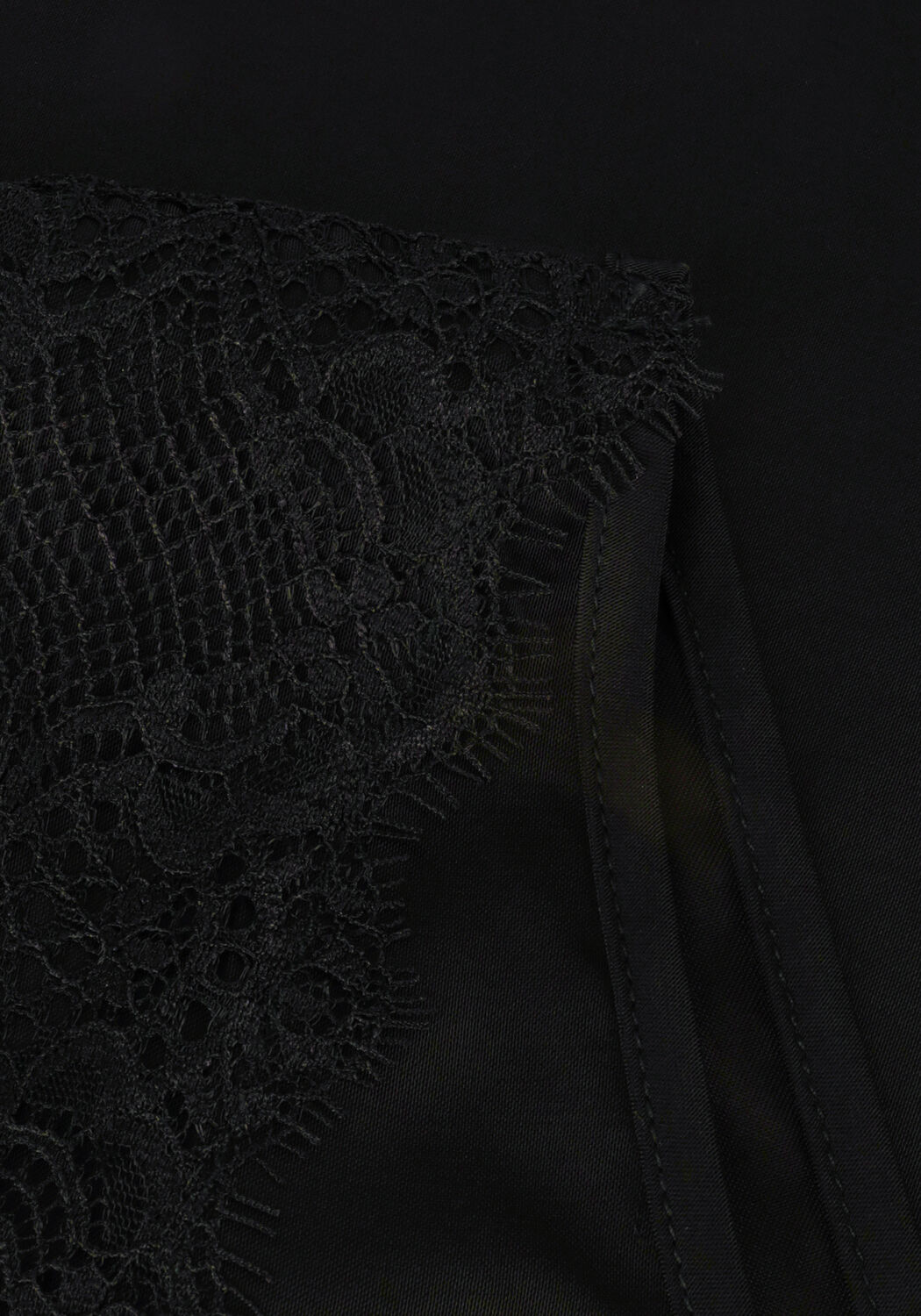 Zwarte SUMMUM Top TOP SILKY SATIN (2S2792) - large