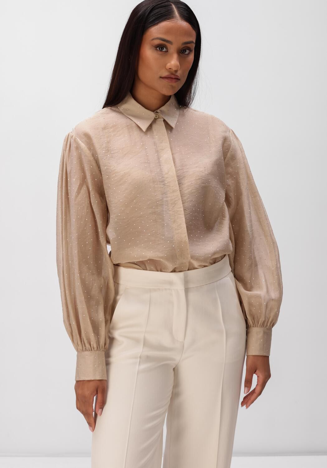 Beige LUISA CERANO Blouses 238657/3805 - large