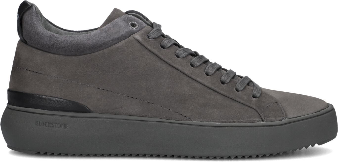 Blackstone Lage Sneakers Heren Yg23, Maat: 45, Materiaal: Nubuck, Kleur: Donkergrijs