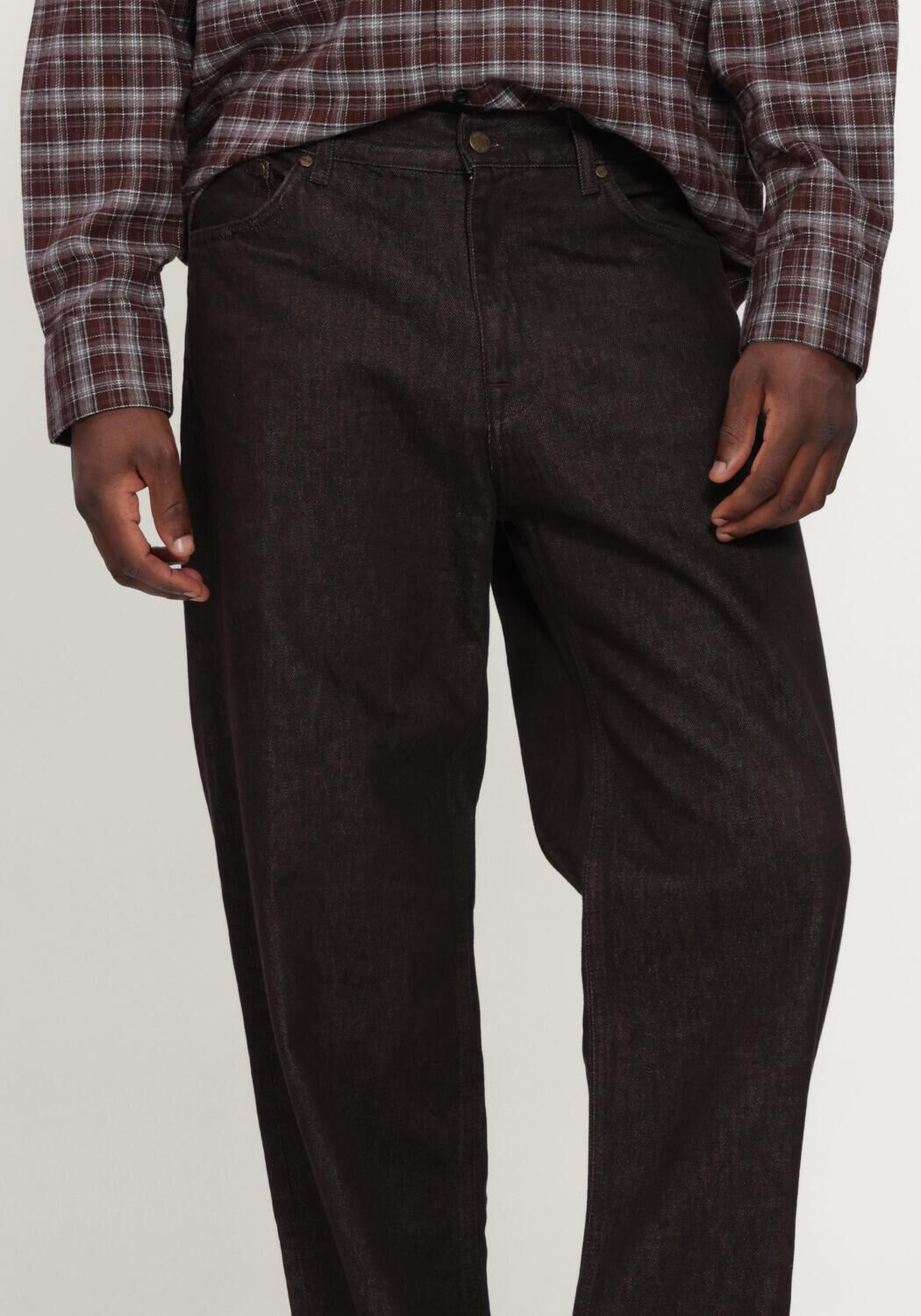 Bruine NN.07 Wide jeans ROSS 10069 - large