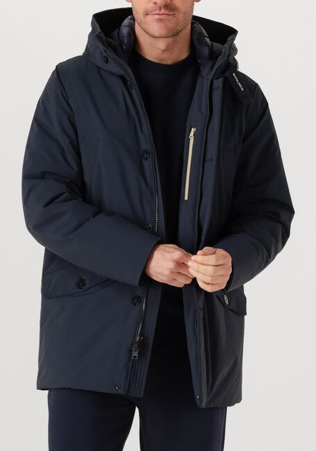 Donkerblauwe WOOLRICH Parka's STRETCH ARCTIC PARKA - large