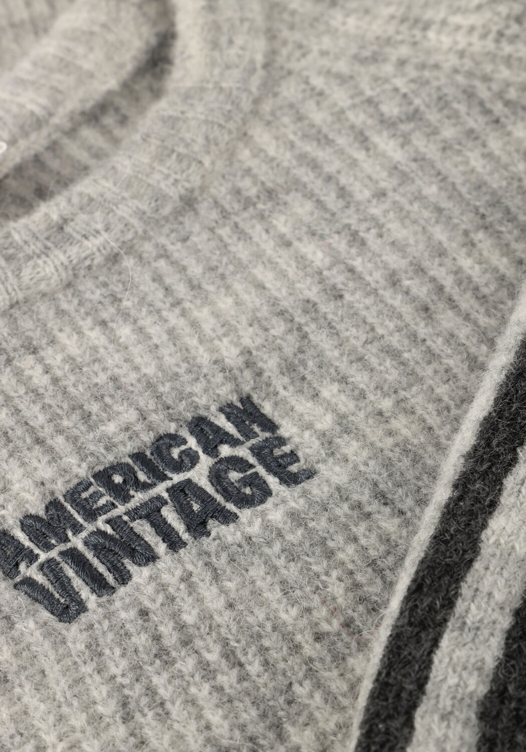 Lichtgrijze AMERICAN VINTAGE Top VITOW - large