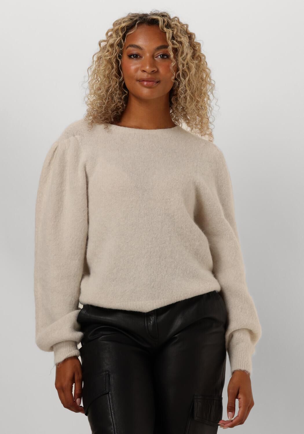 AAIKO Trui Dames Denize Wp 389, Maat: XL, Kleur: Wit