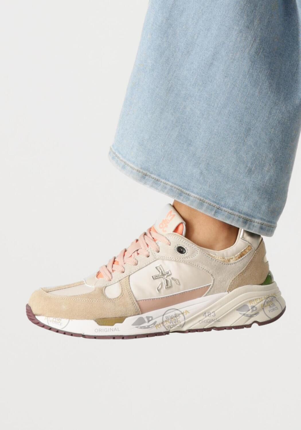 Taupe PREMIATA Lage sneakers MASE-D - large