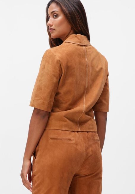Cognac IBANA Blouses TREABHAR SUEDE - large