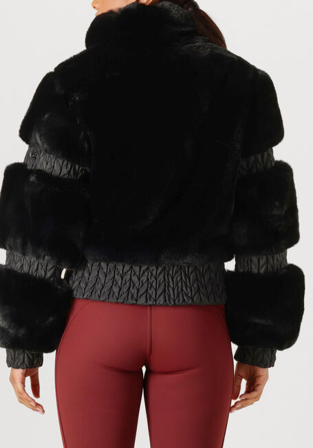 Zwarte GOLDBERGH Faux fur jas FURRY SKI JACKET - large