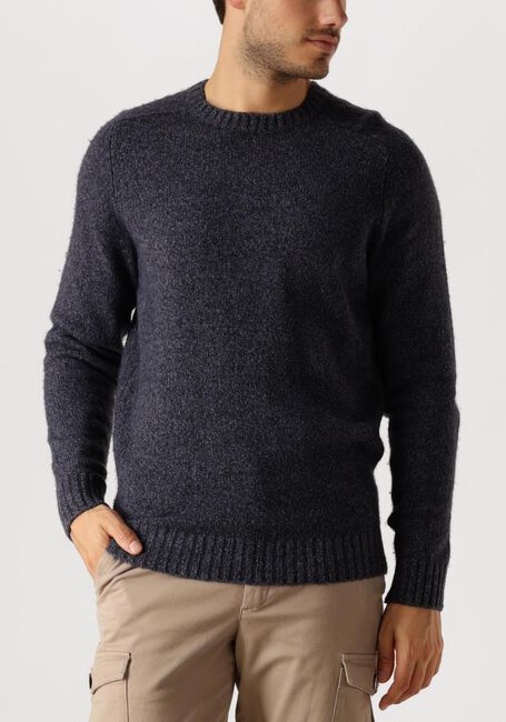 Blauwe PROFUOMO Trui PULLOVER CREW NECK - large