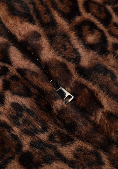 Bruine ALTER EGO Faux fur jas ALLY - large