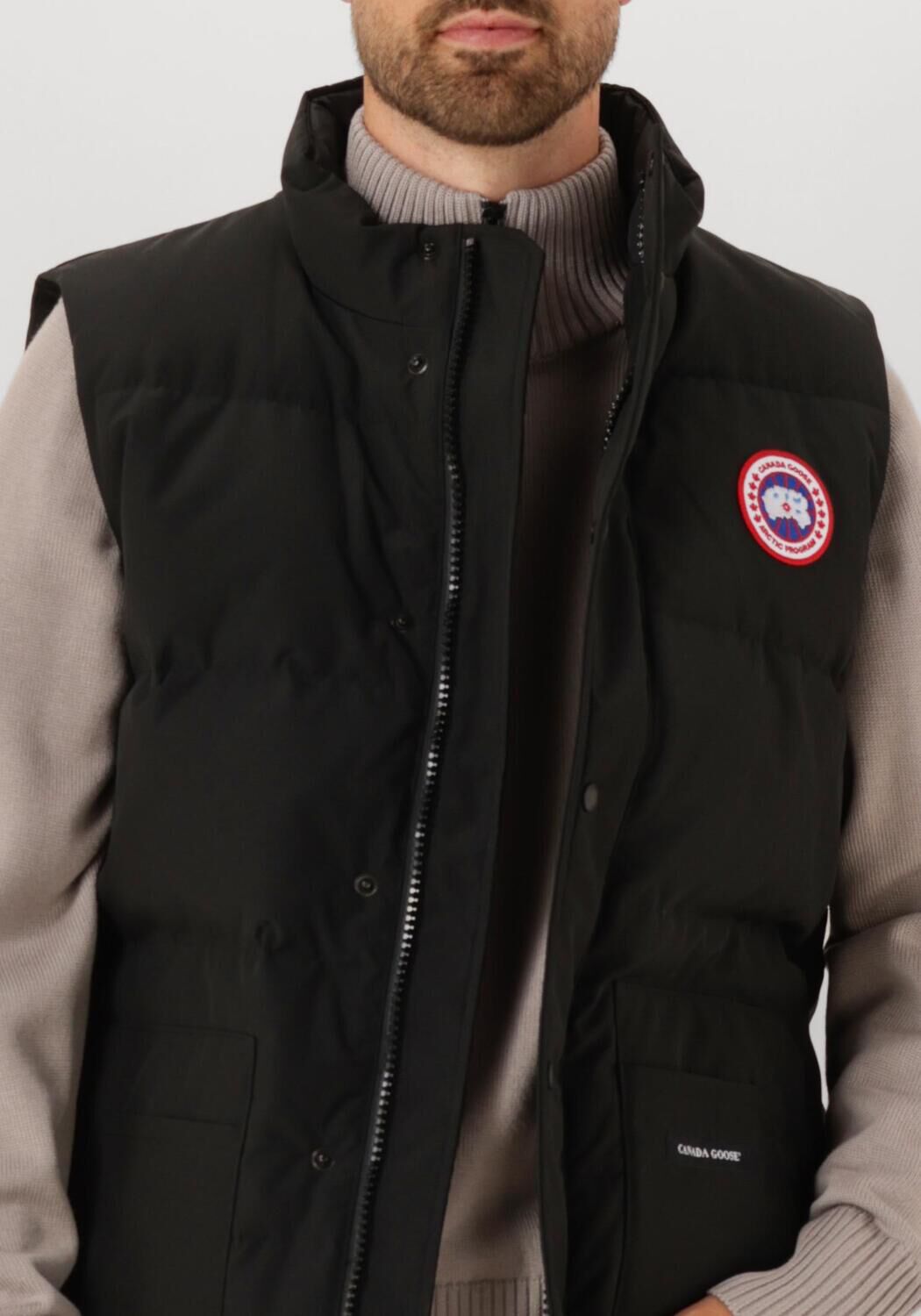Zwarte CANADA GOOSE Bodywarmer FREESTYLE CREW VEST 2054M - large