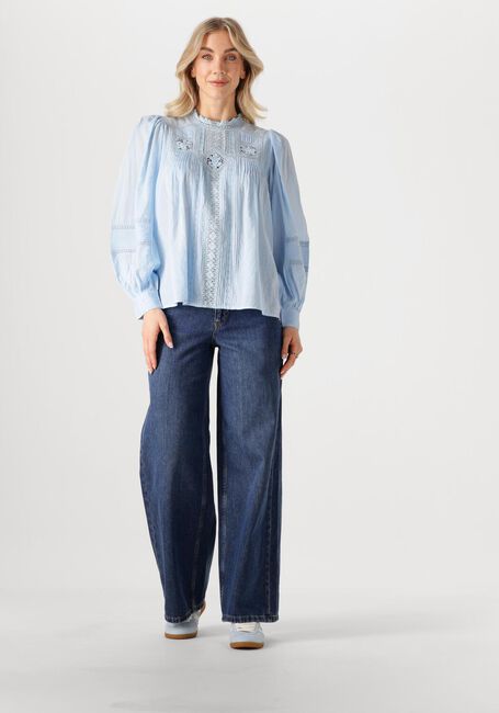 Lichtblauwe VANESSA BRUNO Blouses CALIN - large