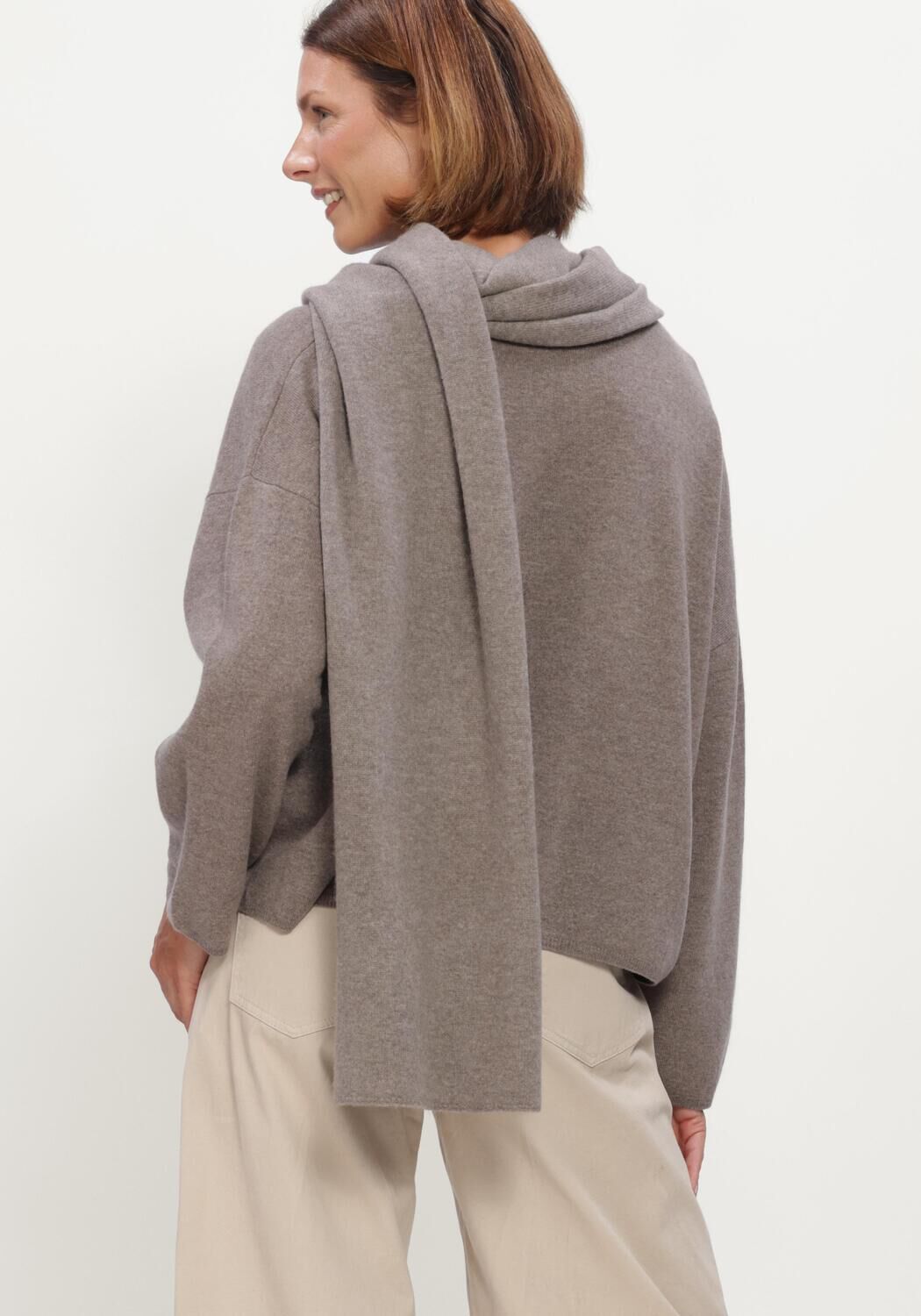 Taupe FFC Trui PULLOVER NEO - large