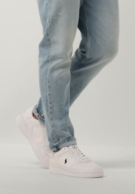 Witte POLO RALPH LAUREN Lage sneakers MASTERS COURT LOW TOP - large