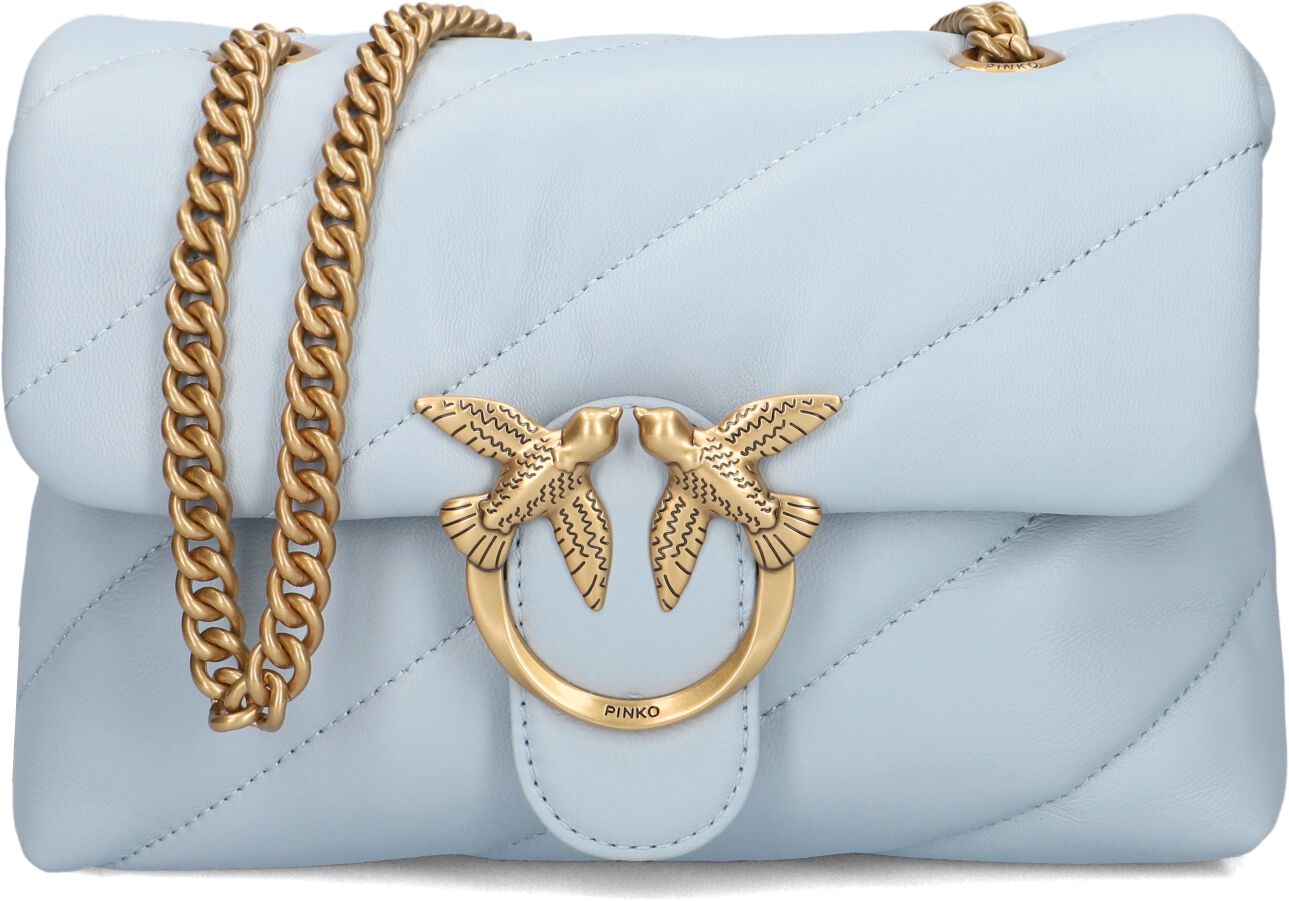 Pinko Schoudertas
Dames Love Puff Mini, Materiaal: Leer, Kleur: Lichtblauw afbeelding 1