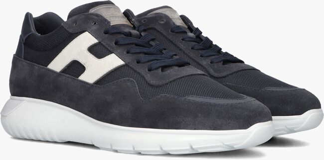 Donkerblauwe HOGAN Lage sneakers INTERACTIVE3 ALLACCIATO PELLE Donkerblauwe HOGAN Lage sneakers INTERACTIVE3 ALLACCIATO PELLE - large