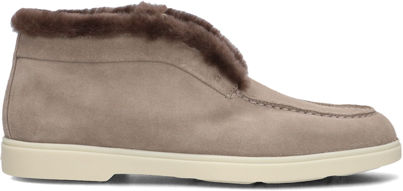 Santoni Instappers
Dames Sue Vacht Instapper, Maat: 42, Materiaal: Suède, Kleur: Grijs