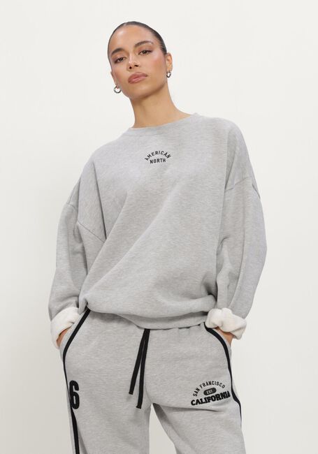 Grijze PENN & INK Sweater SWEATER PRINT - large
