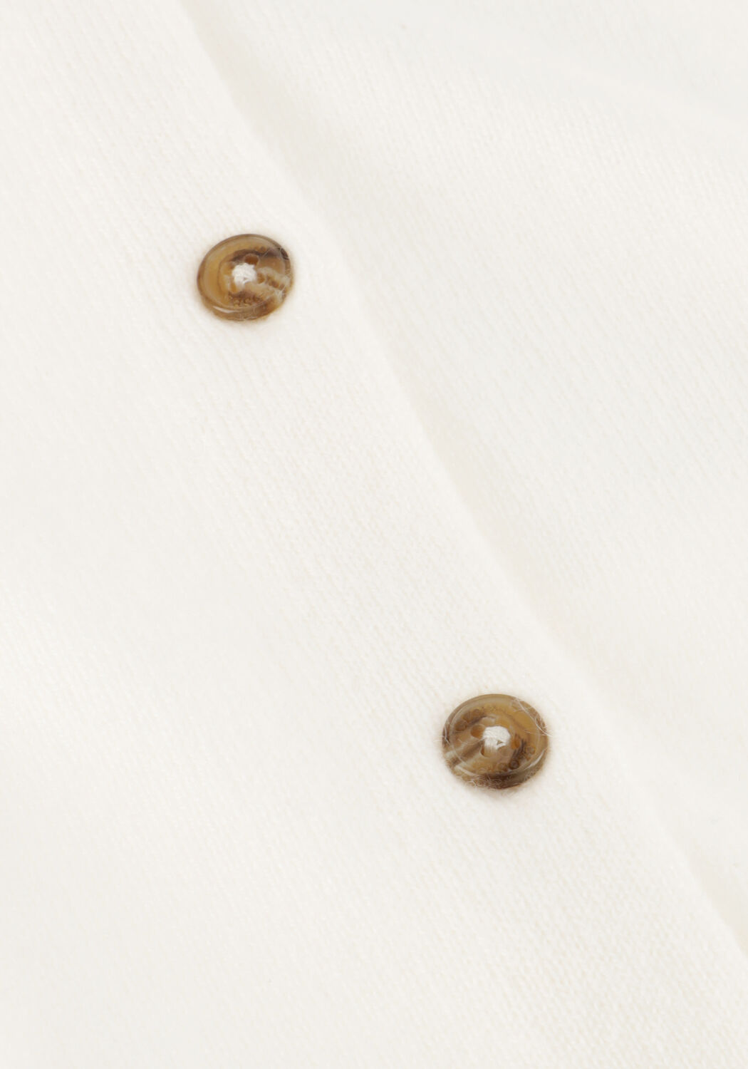 Ecru CLOSED Trui CARDIGAN WITH COLLAR - large