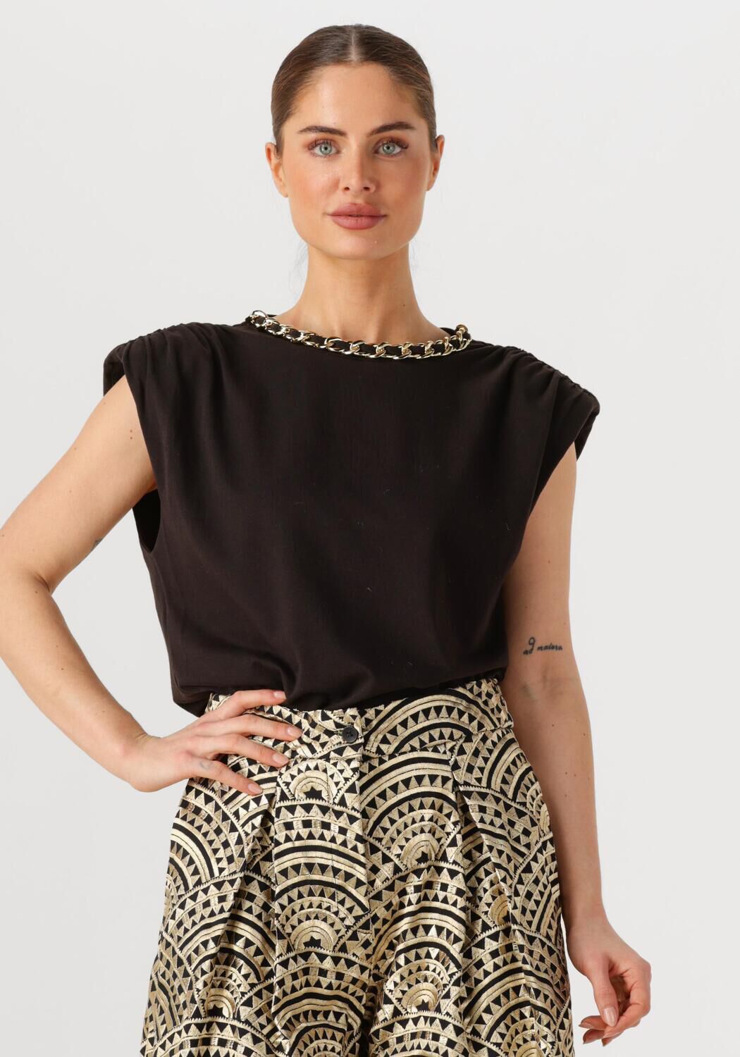 AAIKO Top Dames Amara Co 540, Maat: L, Kleur: Zwart