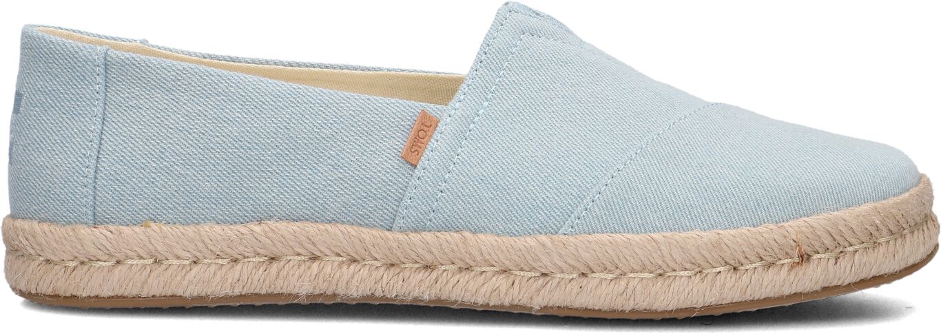 Toms Espadrilles
Dames Alpargata Rope, Maat: 42, Materiaal: Textiel, Kleur: Lichtblauw