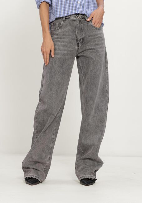 Grijze HAUTE L'AMITI&Eacute; Barrel jeans FLIP BARREL GREY TALL JEANS - large