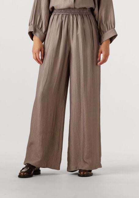 Taupe KNIT-TED Wijde broek NOA - large