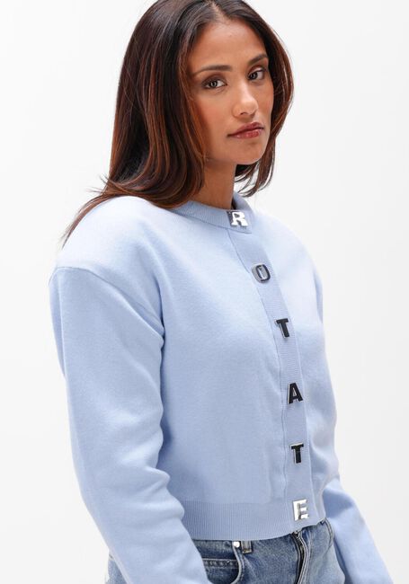 Blauwe ROTATE Truien/vesten FIRM KNIT CARDIGAN - large