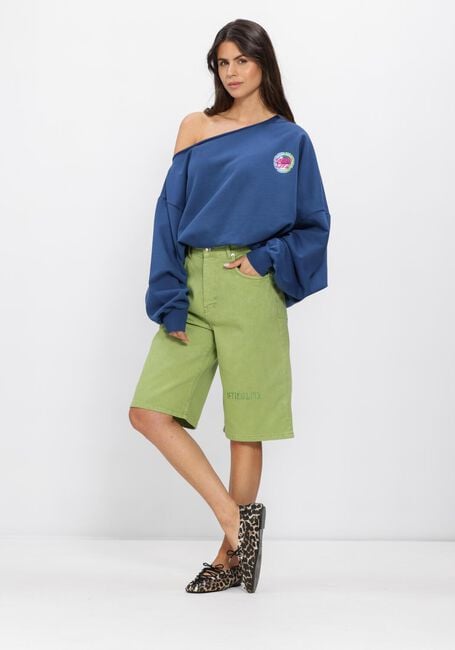 Groene STIEGLITZ Korte broek ALEXIO DENIM SHORTS - large