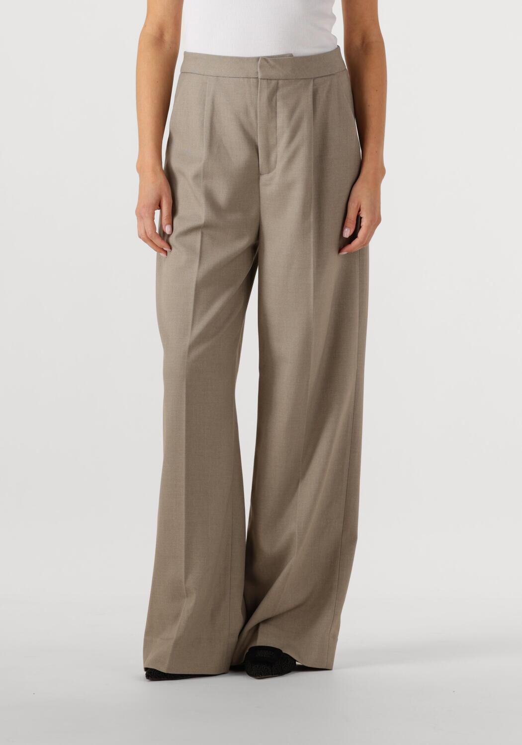 Copenhagen Muse Pantalon Dames Tailor Pants.1, Maat: XS, Kleur: Zand afbeelding 1