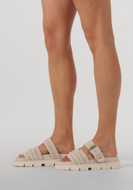 Grijze MOU Teenslippers BIO SANDAL BUCKLE STRAP - large