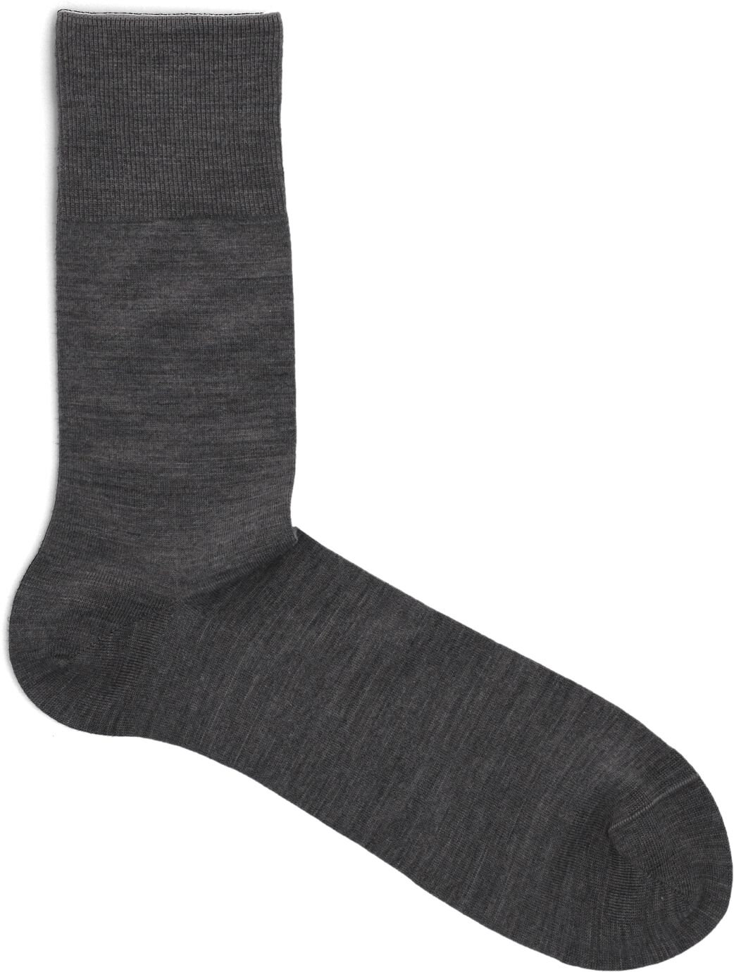 Falke Sokken Heren 14435 Airport, Maat: 46, Materiaal: Wol, Kleur: Grijs afbeelding 1