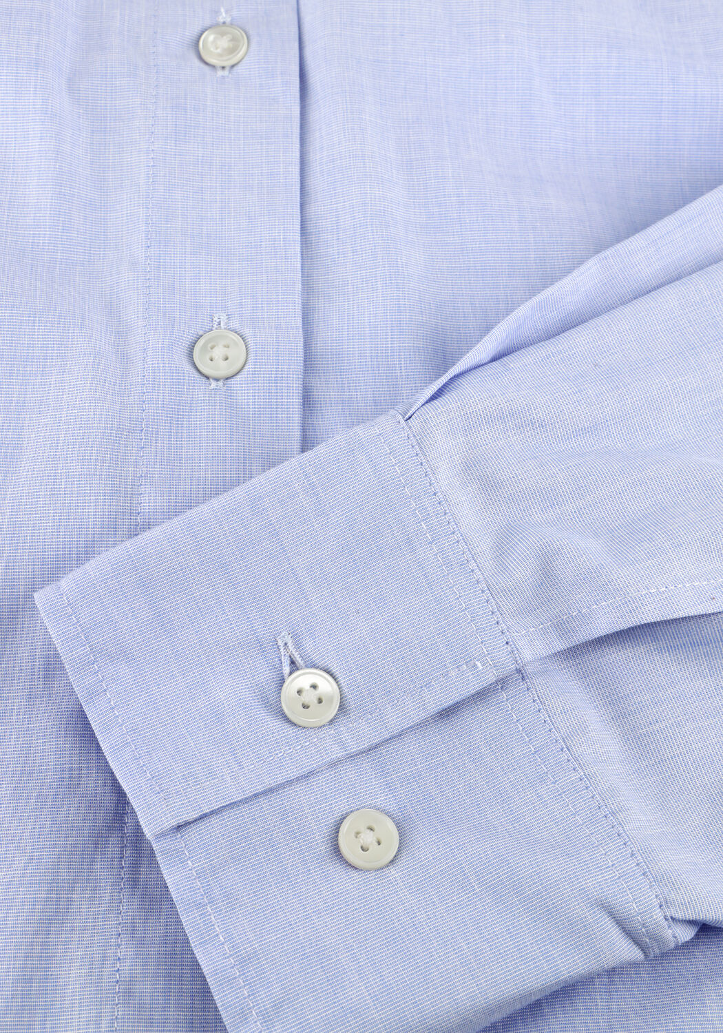 Lichtblauwe CLOSED Blouses CAPE SHIRT - large