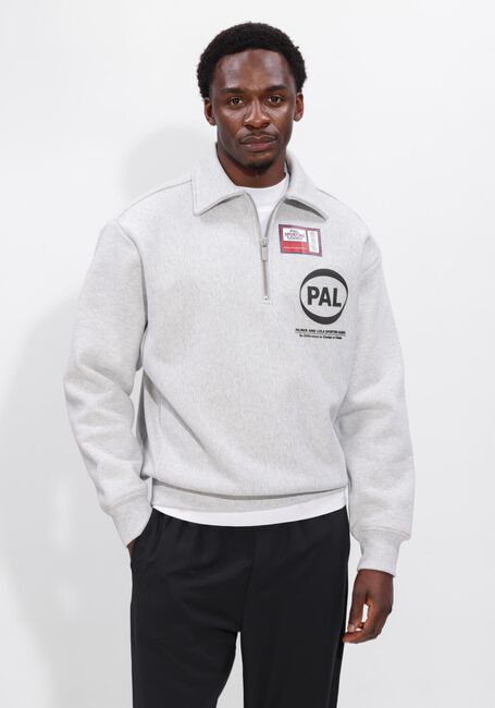Grijze PAL Sporting Goods Trui PRE GAME HALF ZIP - large