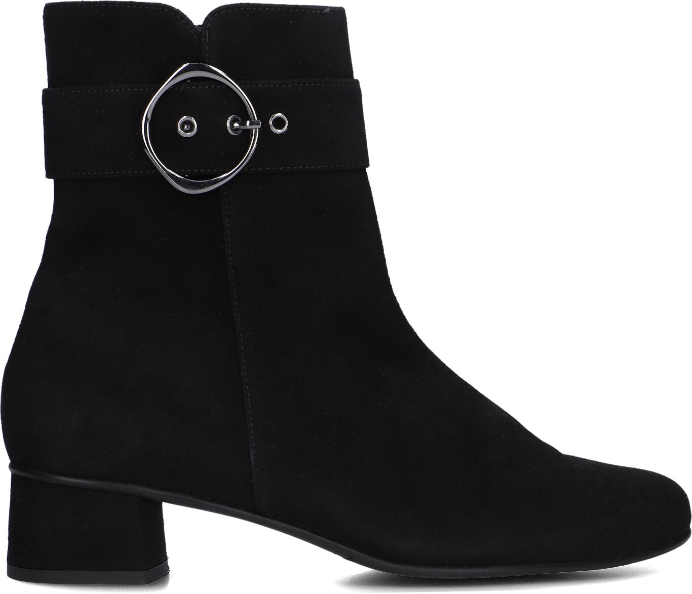 Hassia Enkellaarsjes
Dames 303095, Maat: 38, Materiaal: Suède, Kleur: Zwart