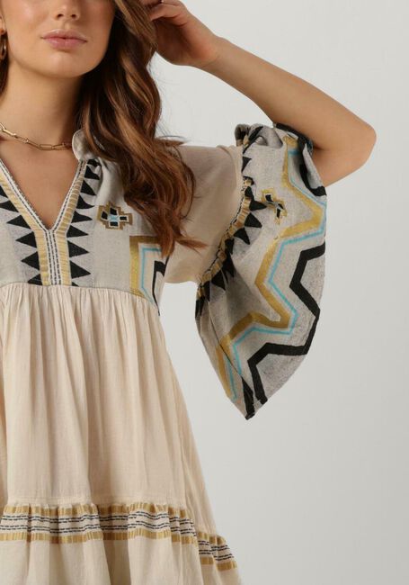 Gebroken wit NEMA Mini jurk MEDORA - large
