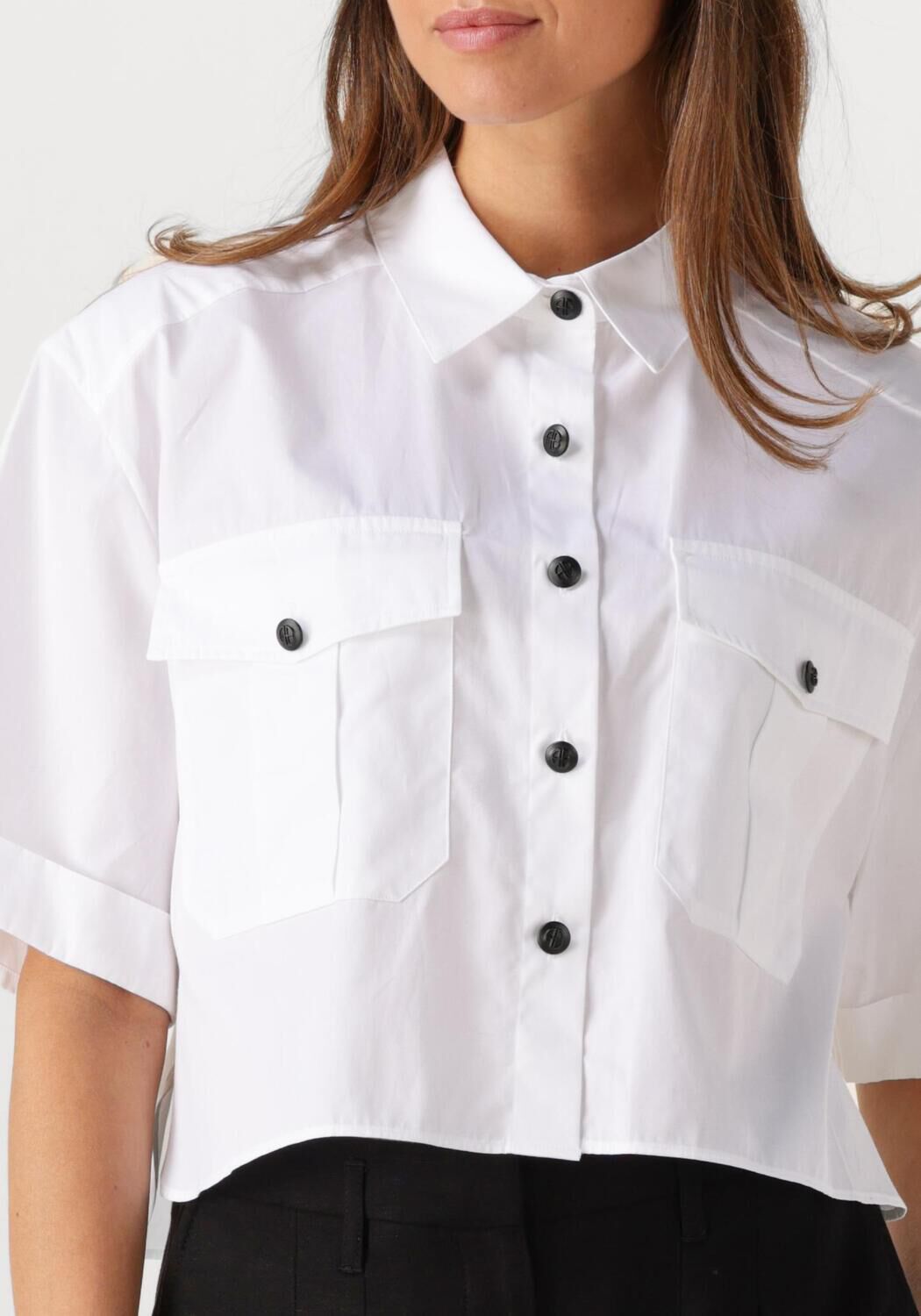 Witte ANINE BING T-shirt EDITH SHIRT - large