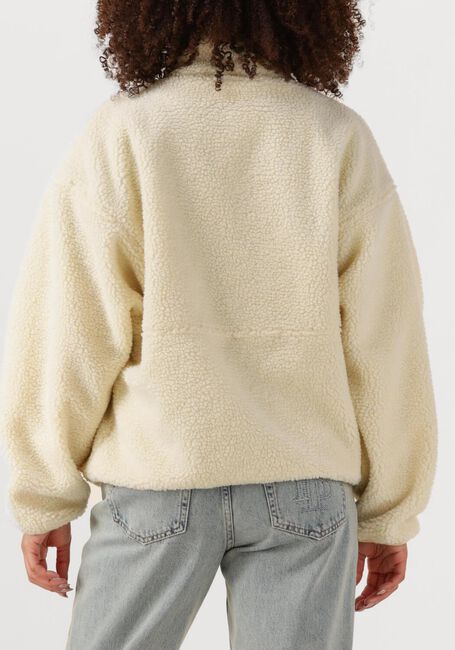 Ecru AMERICAN VINTAGE Faux fur jas HOKTOWN WOMAN - large