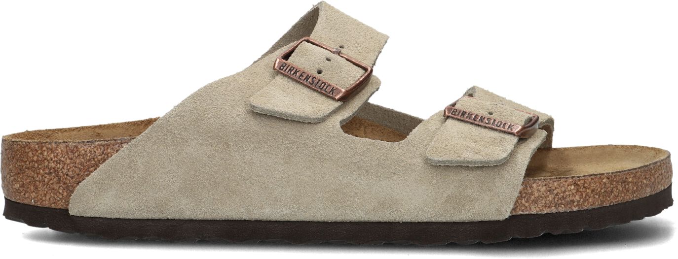 Birkenstock Slippers
Heren Arizona Heren, Maat: 43, Materiaal: Suède, Kleur: Taupe
