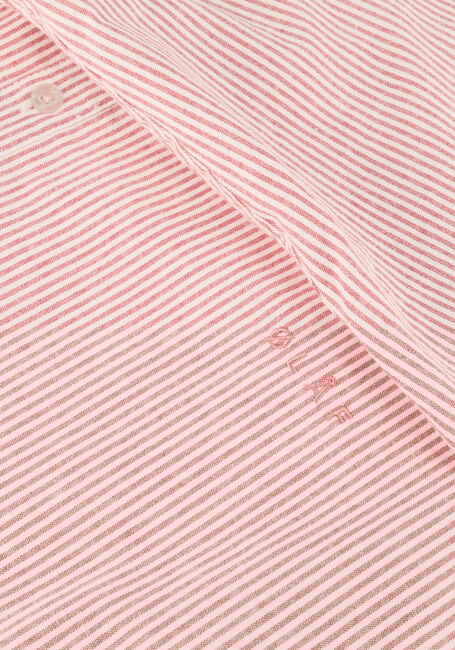 Oranje OLAF HUSSEIN Casual overhemd OVERSIZED STRIPE OXFORD SHIRT - large