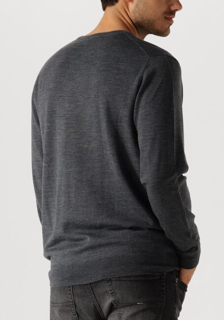 Grijze PROFUOMO Trui PULLOVER CREWNECK - large