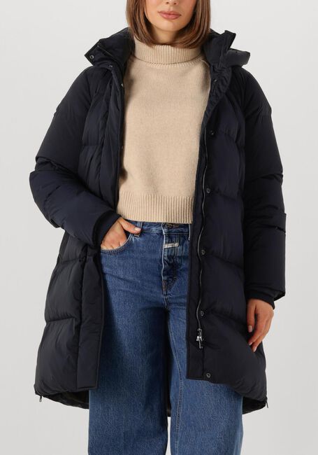 Donkerblauwe WOOLRICH Gewatteerde jas KELLY JACKET - large