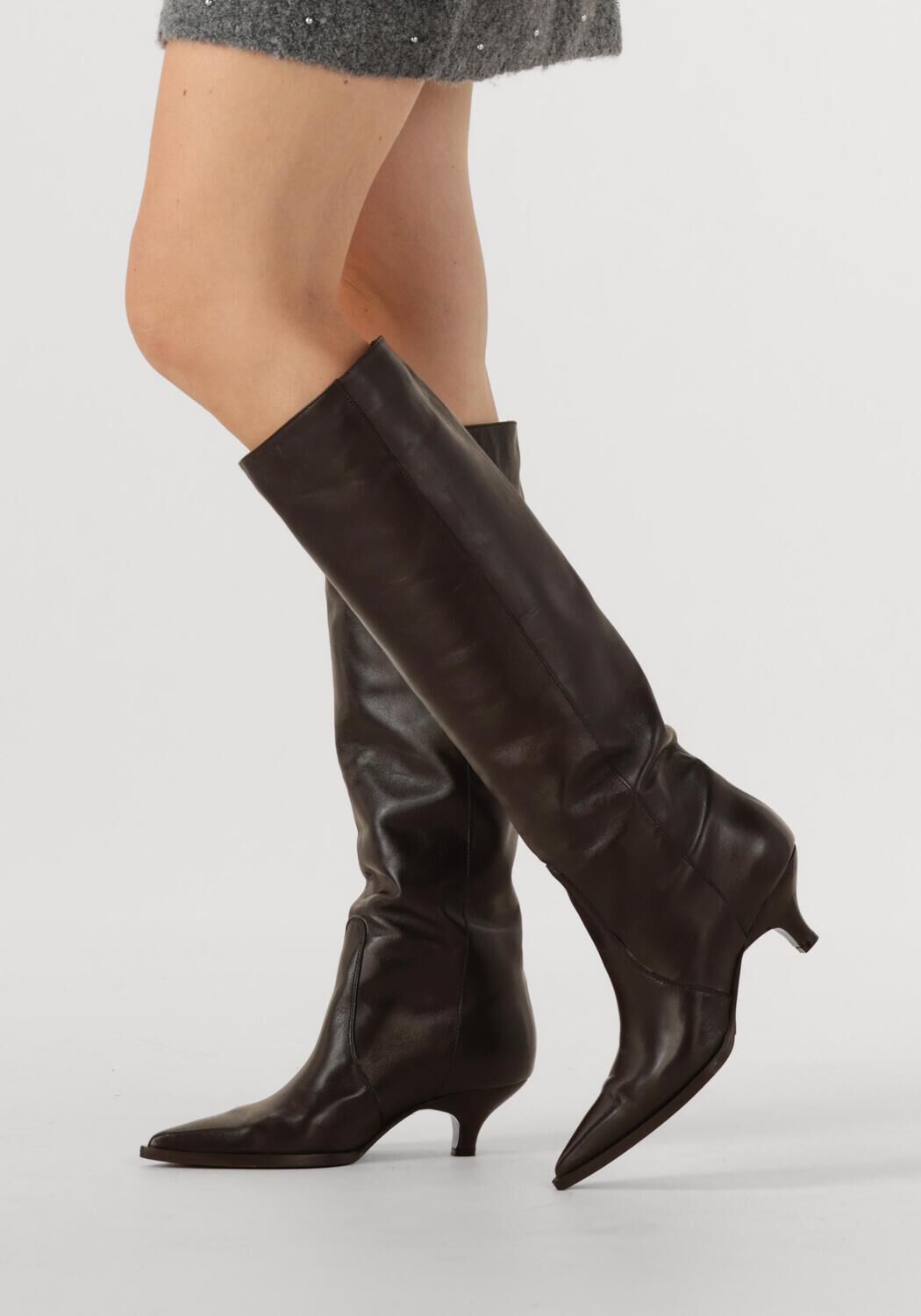 Bruine LINA LOCCHI Hoge laarzen AV 256 - large