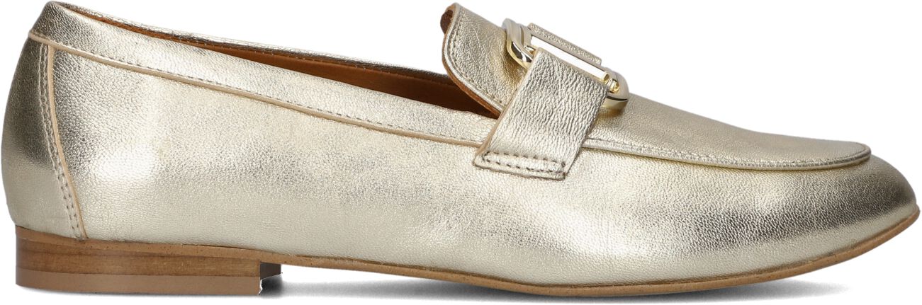 Toral Loafers
Dames 10644, Maat: 38, Materiaal: Leer, Kleur: Goud