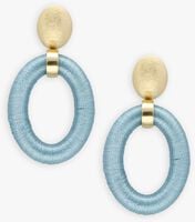 Blauwe LOTT. GIOIELLI Sieraad SI OVAL WITH BEAD THREATED L - medium