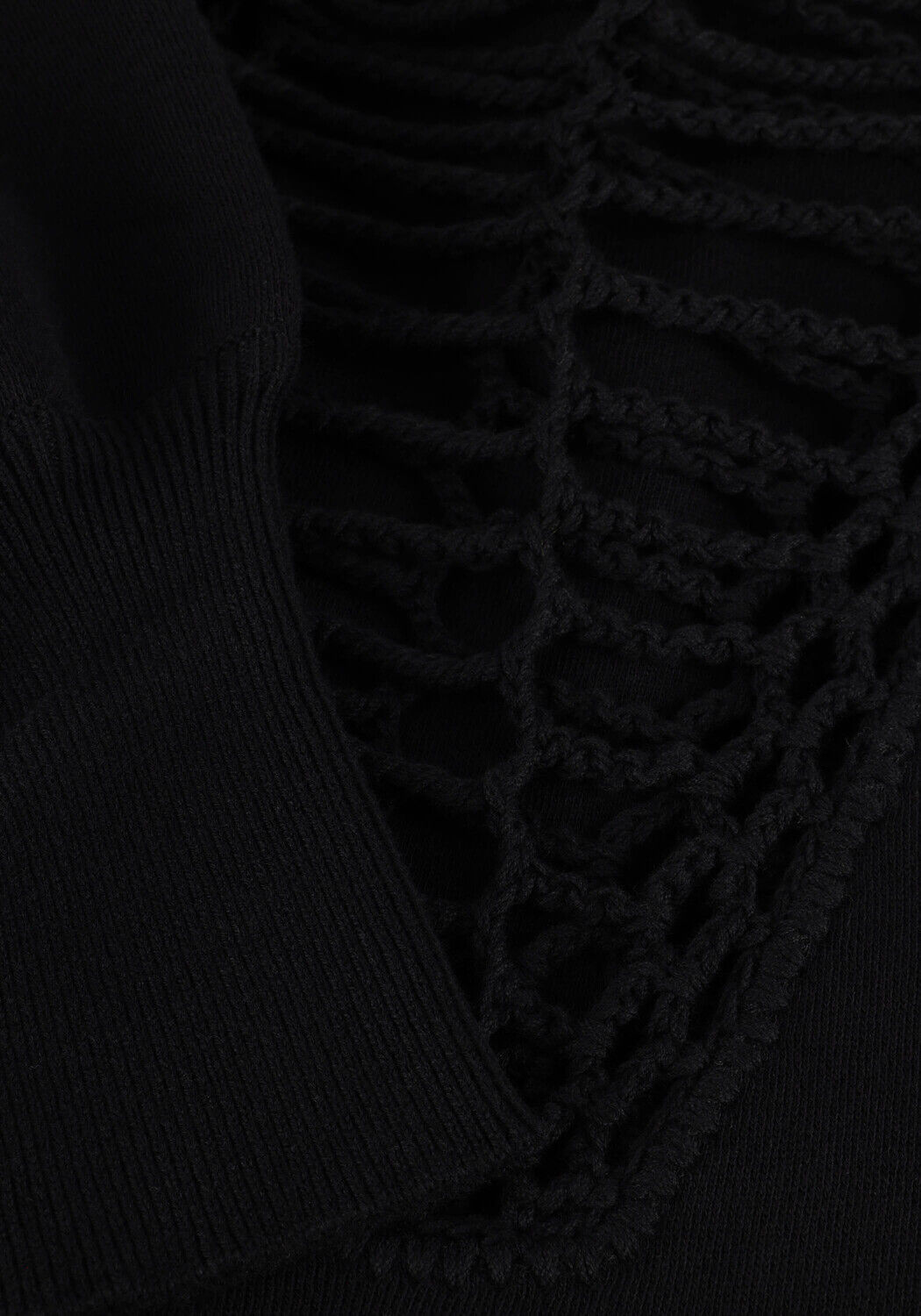 Zwarte MES DEMOISELLES Sweater SHIHO - large