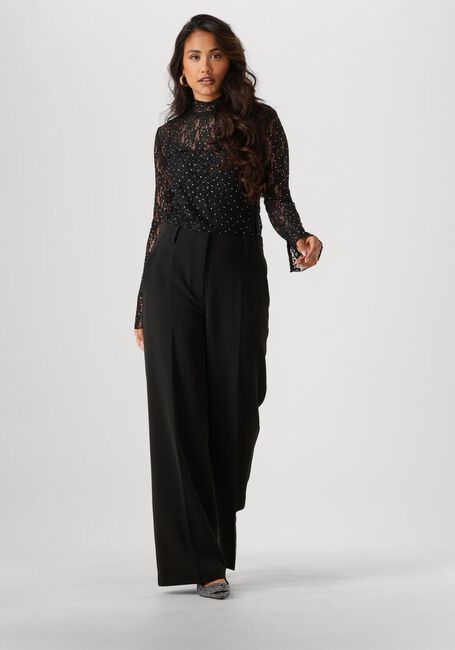Zwarte DANTE6 Tops & T-shirts PREBBLE LACE TOP - large